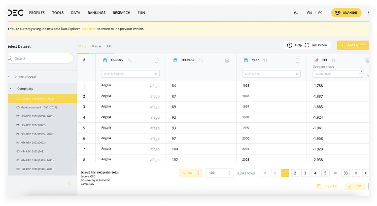 Data Explorer